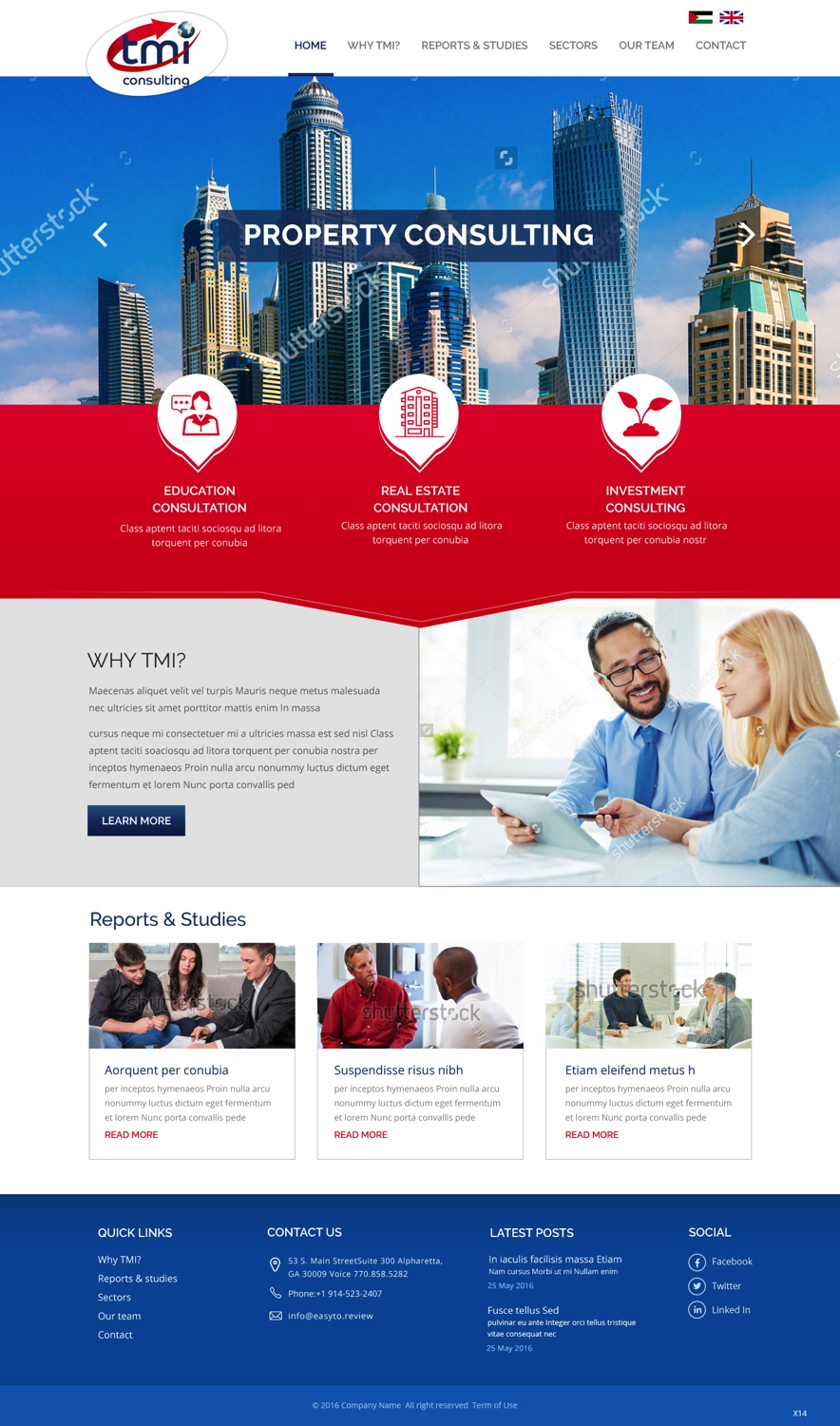 Web Design by pb for this project | Design #11285353