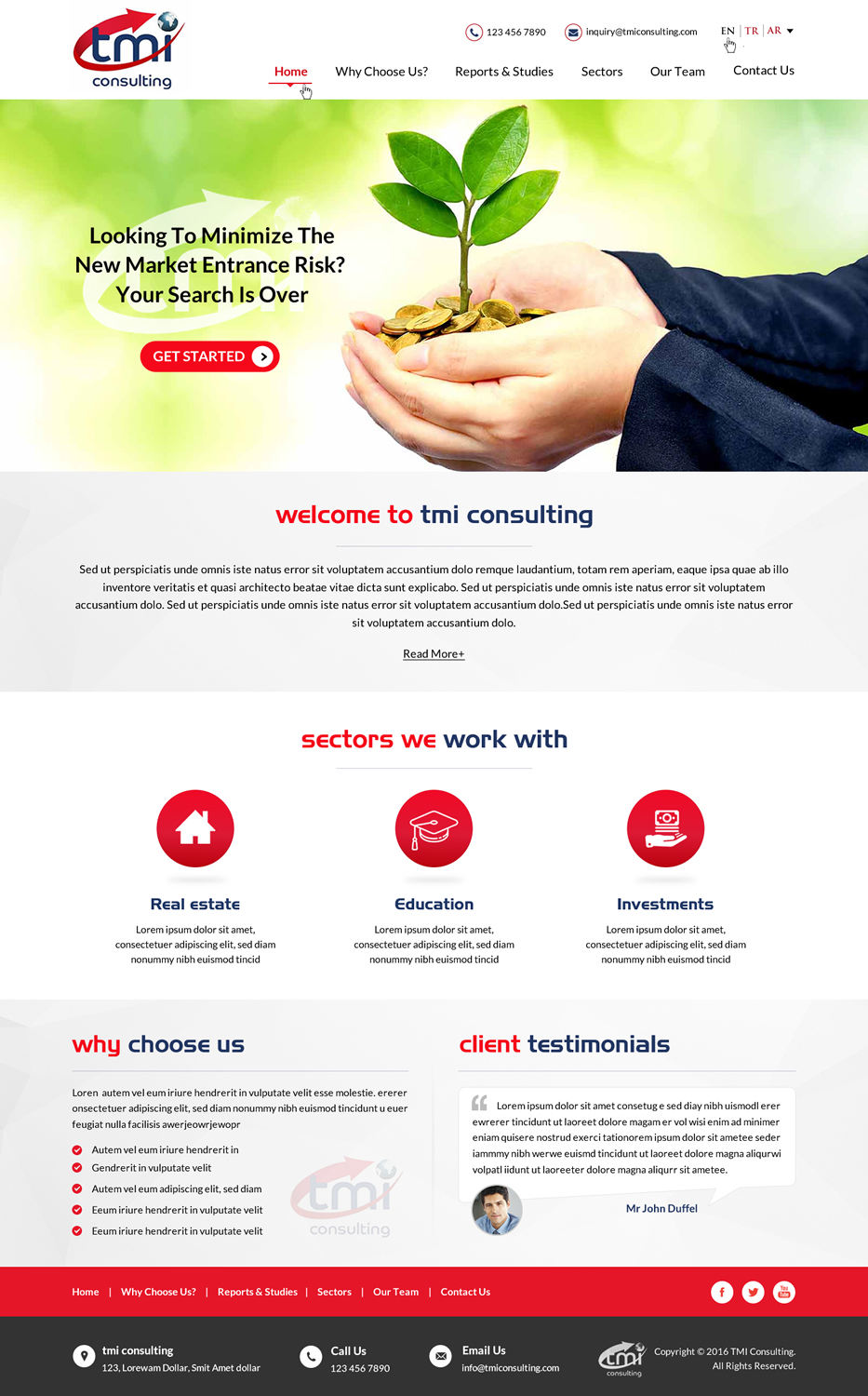 Web Design by Sbss for this project | Design #11290689