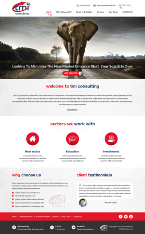 Web Design par Sbss pour ce projet | Design : #11290690