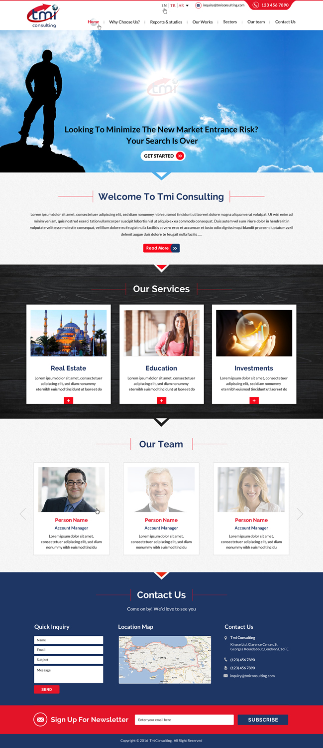 Web Design by Sbss for this project | Design #11290692