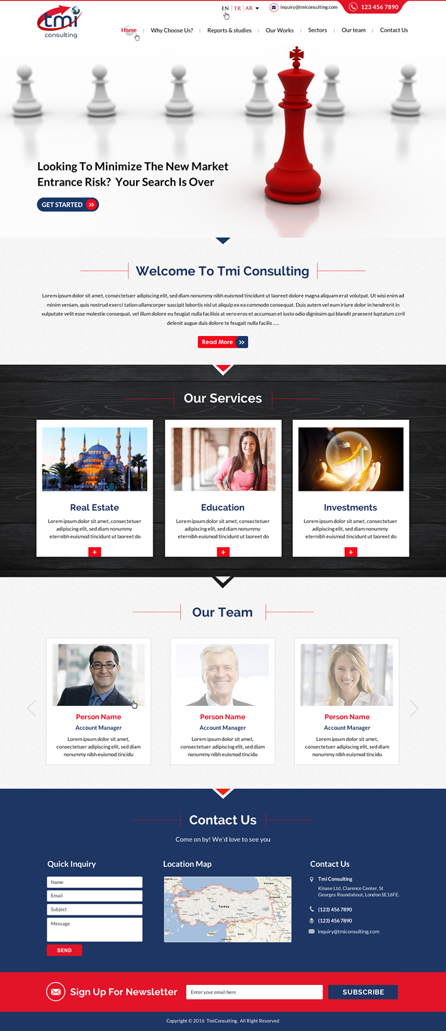 Web Design by Sbss for this project | Design #11290693