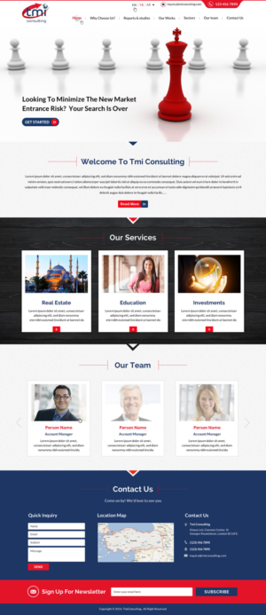 Web Design by Sbss for this project | Design: #11290693