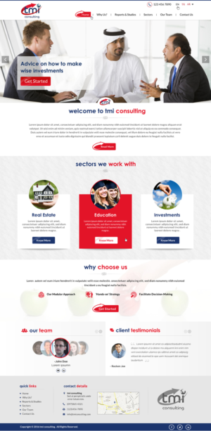 Web Design par Sbss pour ce projet | Design : #11290698