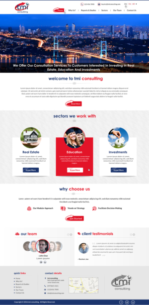 Web Design by Sbss for this project | Design: #11290712