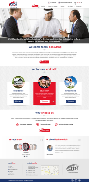 Web Design by Sbss for this project | Design: #11290713