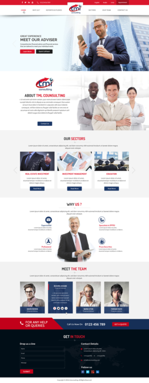 Web Design by Sbss for this project | Design: #11292900