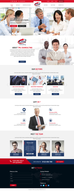 Web Design by Sbss for this project | Design: #11292901