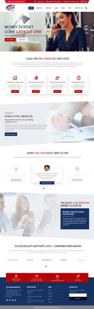 Web Design par Xclusive Designers pour ce projet | Design : #11332743