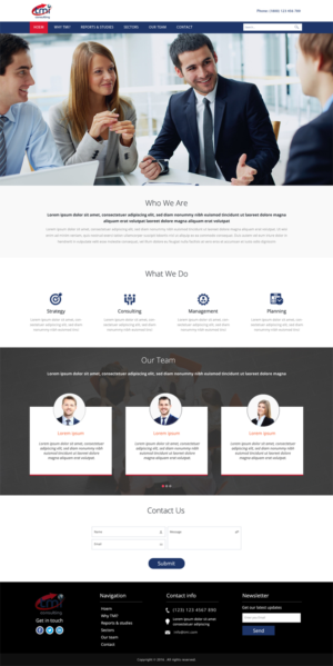 Web Design par SURYA pour ce projet | Design : #11312337