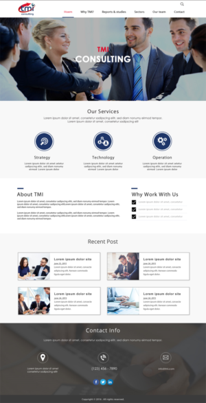 Web Design par SURYA pour ce projet | Design : #11318790