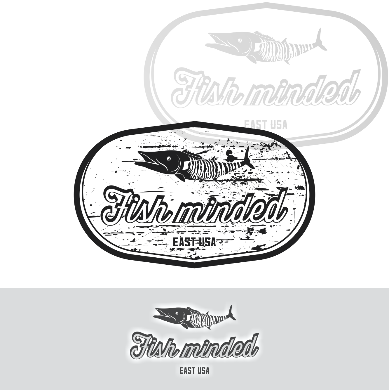 Diseño de Logo por ZBE Studio. para Fish Minded | Diseño #11184270
