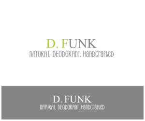 Logo Design by Marta Gavran for D.Funk Deodorant | Design: #11260525