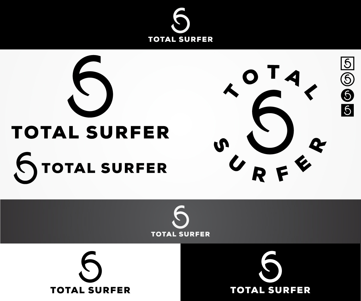 Logo Design by sangeloenriquez for The Total Surfer | Design #11147574