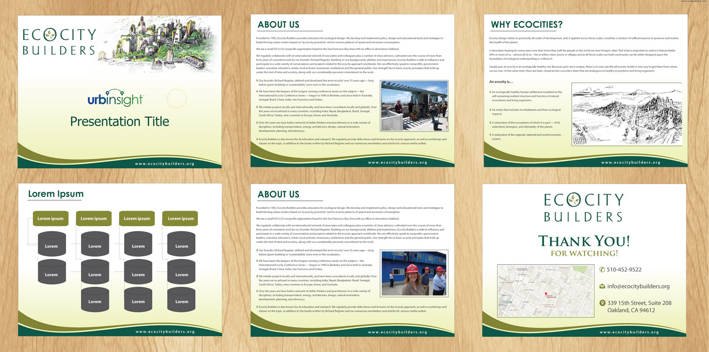 Diseño de PowerPoint por Infinitive Technology para Ecocity Builders  | Diseño #11150099
