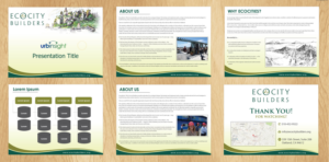 Diseño de PowerPoint por Infinitive Technology para Ecocity Builders  | Diseño: #11150099