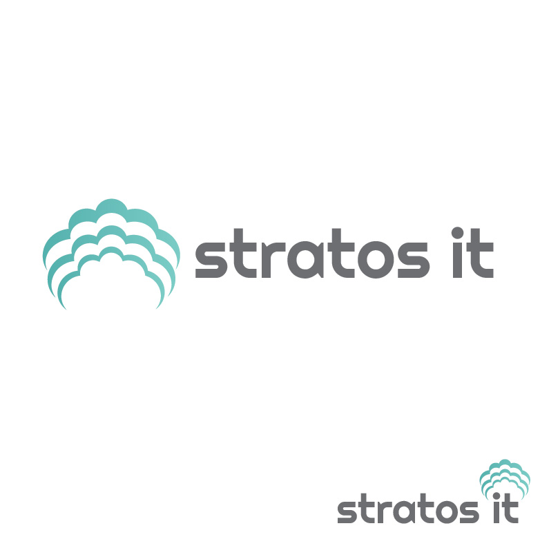Logo Design by Design Possibilities for Stratos IT | Design #2329333
