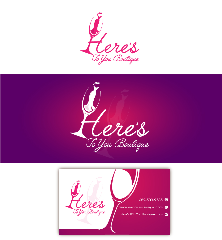 Modern, Feminine, Boutique Logo Design for Here's To You Boutique by ...