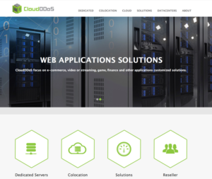 The logo design of CloudDDoS | Logo Design by Skwagor