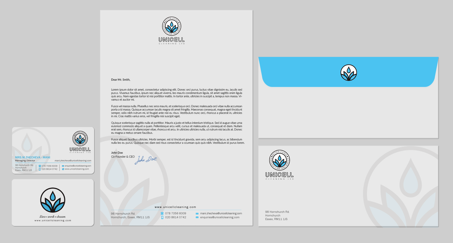 Stationery Design by Brand aid for this project | Design #11221537