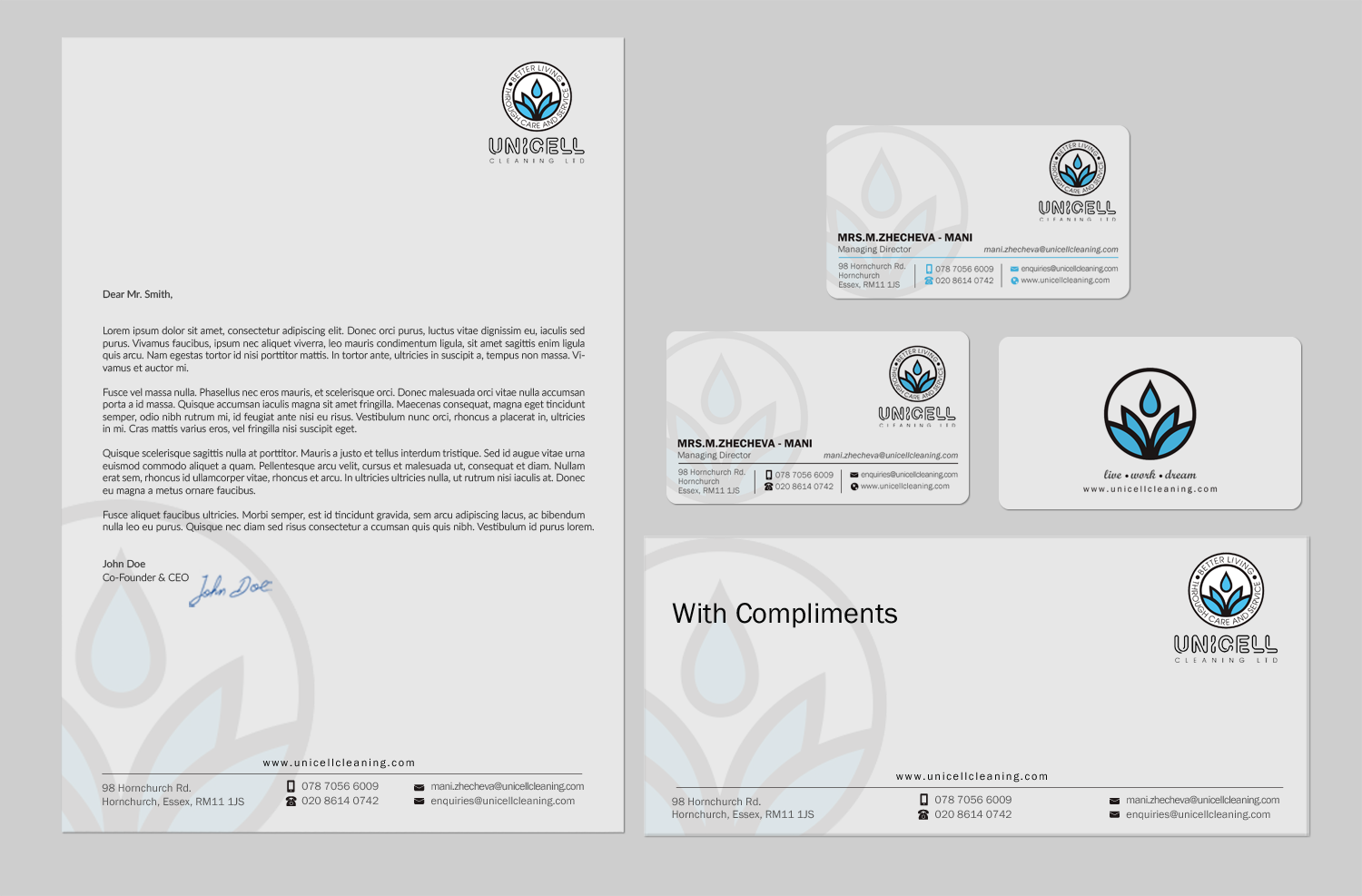 Stationery Design by Brand aid for this project | Design #11227546