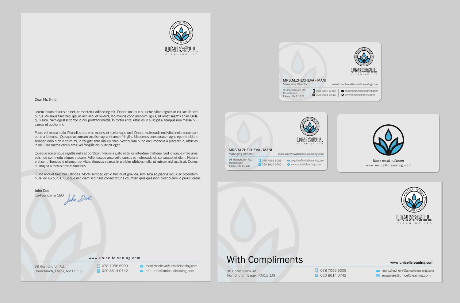 Stationery Design by Brand aid for this project | Design #11229004