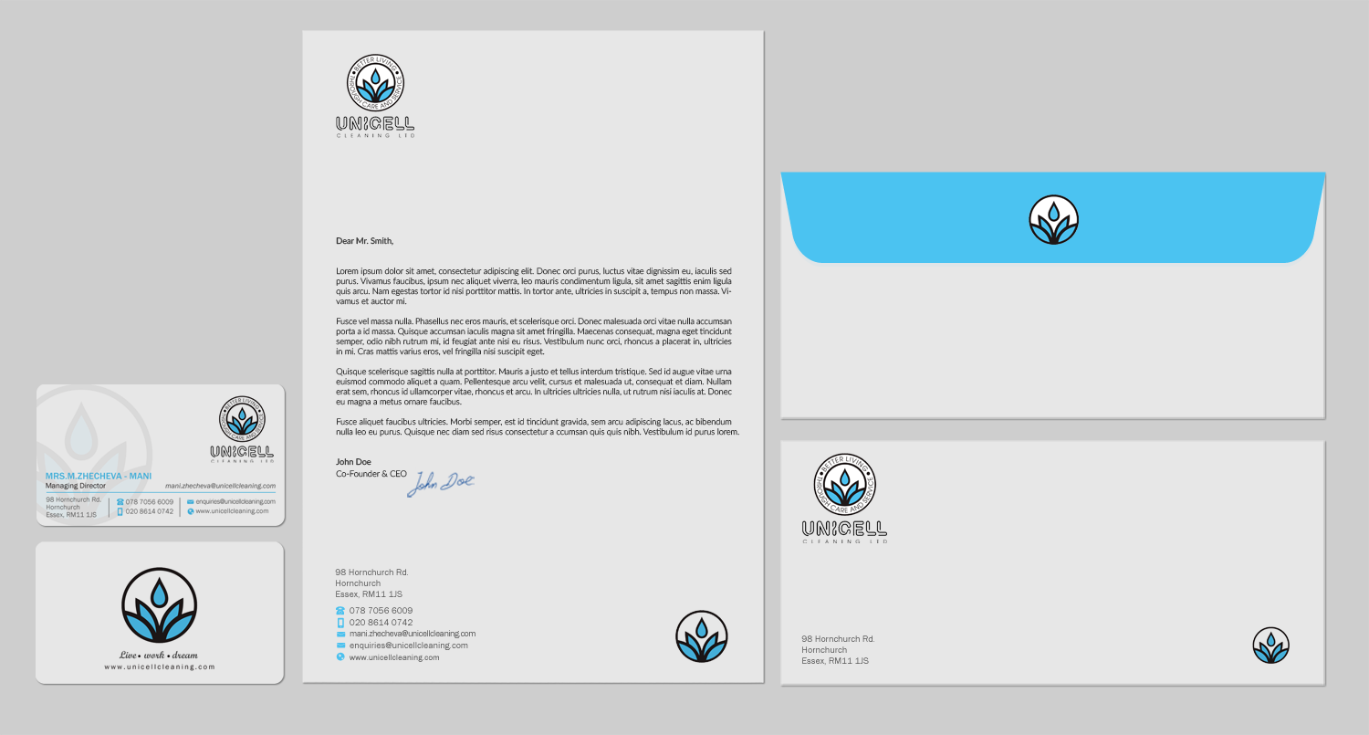 Stationery Design by chandrayaan.creative for this project | Design #11221419