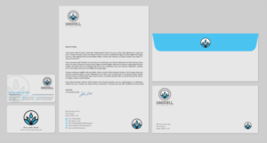 Business card and company stationary - Unicell Cleaning Ltd | Schreibwaren-Design von chandrayaan.creative