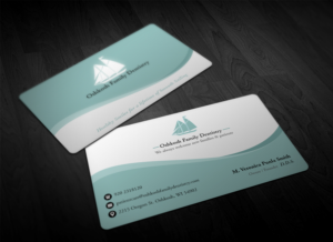 Visitenkarten-Design von Pointless Pixels India für Oshkosh Family Dentistry | Design: #11173860