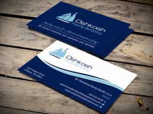 Visitenkarten-Design von SKYdesign für Oshkosh Family Dentistry | Design: #11182633