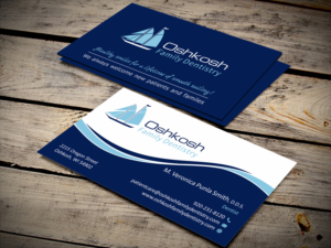 Visitenkarten-Design von SKYdesign für Oshkosh Family Dentistry | Design: #11182635