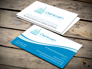 Visitenkarten-Design von SKYdesign für Oshkosh Family Dentistry | Design: #11182652