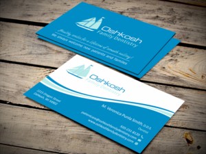 Visitenkarten-Design von SKYdesign für Oshkosh Family Dentistry | Design: #11182654