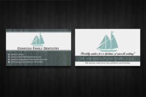 Visitenkarten-Design von Lanka Ama für Oshkosh Family Dentistry | Design: #11155942