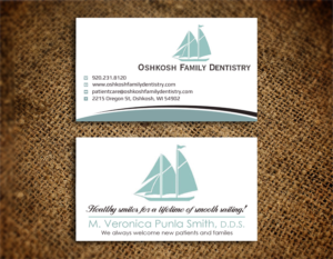 Visitenkarten-Design von Lanka Ama für Oshkosh Family Dentistry | Design: #11155943