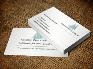 Visitenkarten-Design von Lanka Ama für Oshkosh Family Dentistry | Design: #11155945