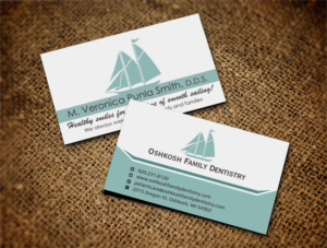 Visitenkarten-Design von Lanka Ama für Oshkosh Family Dentistry | Design: #11155951
