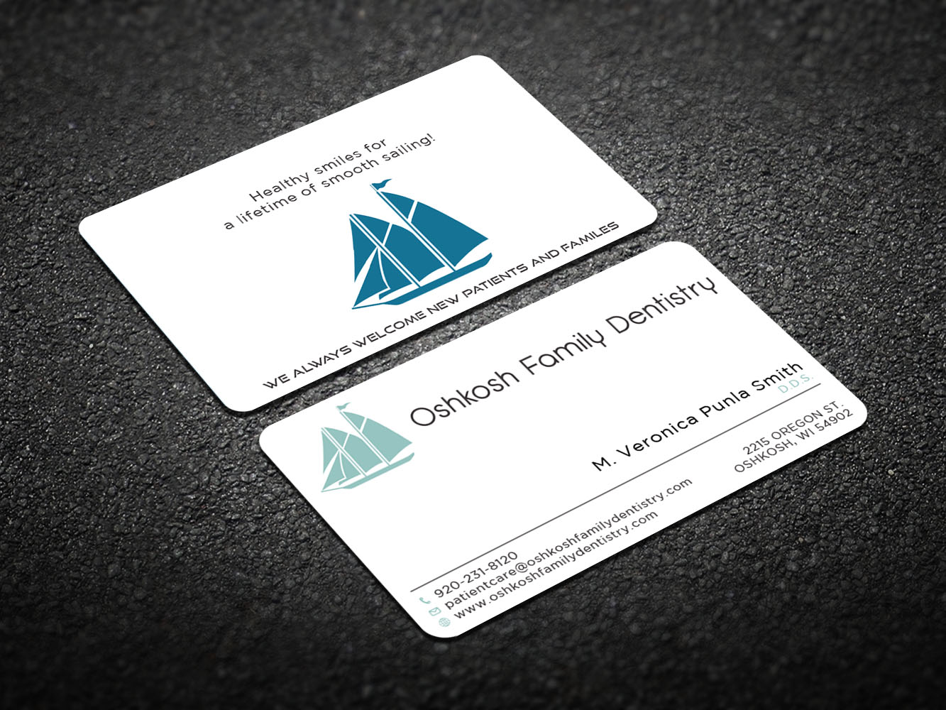 Business Card Design by Verified artistry (Design garden) for Oshkosh Family Dentistry | Design #11163053