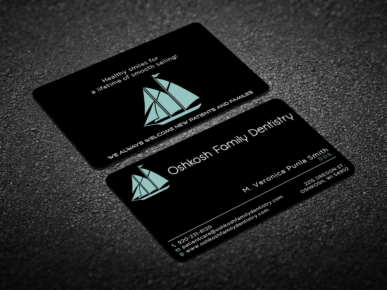 Business Card Design by Verified artistry (Design garden) for Oshkosh Family Dentistry | Design #11163055