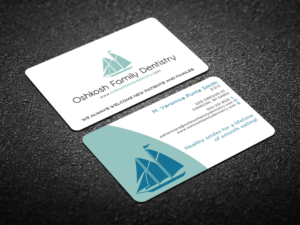 Visitenkarten-Design von Verified artistry (Design garden) für Oshkosh Family Dentistry | Design: #11163056
