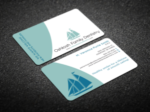 Visitenkarten-Design von Verified artistry (Design garden) für Oshkosh Family Dentistry | Design: #11163057