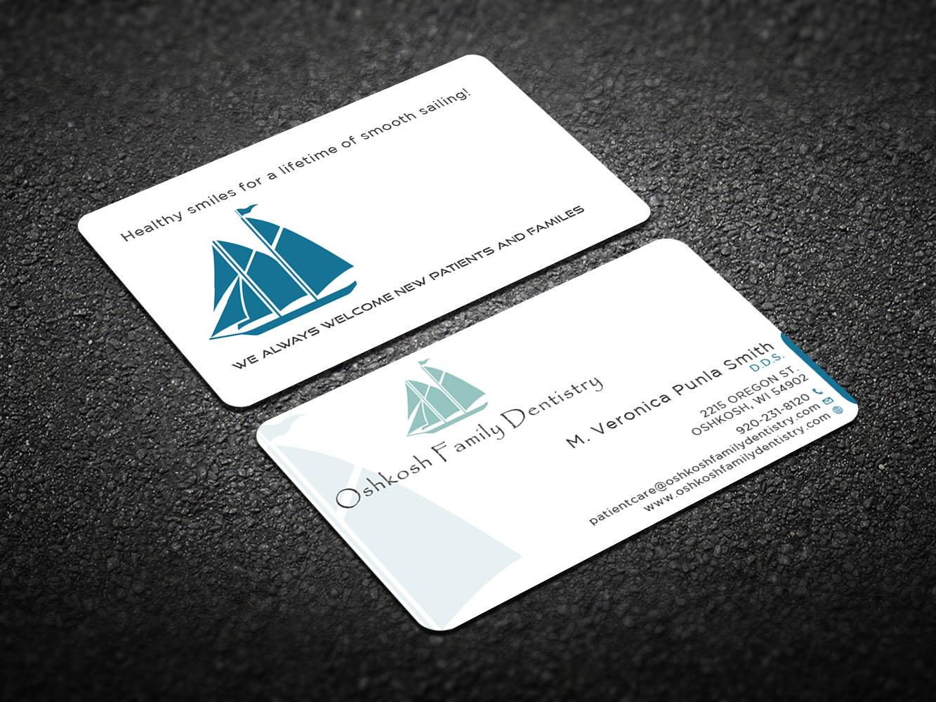 Business Card Design by Verified artistry (Design garden) for Oshkosh Family Dentistry | Design #11163063