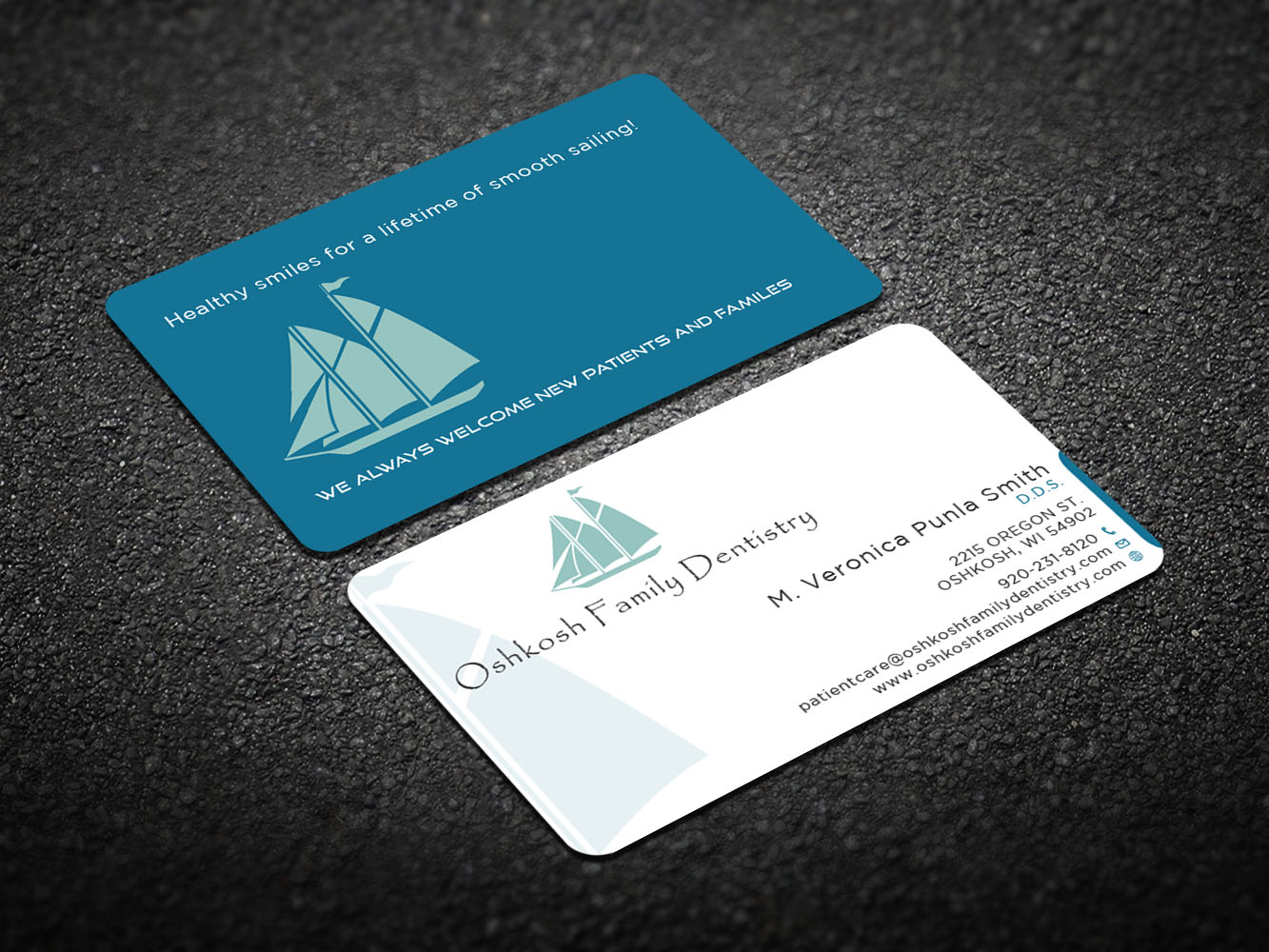 Business Card Design by Verified artistry (Design garden) for Oshkosh Family Dentistry | Design #11163064