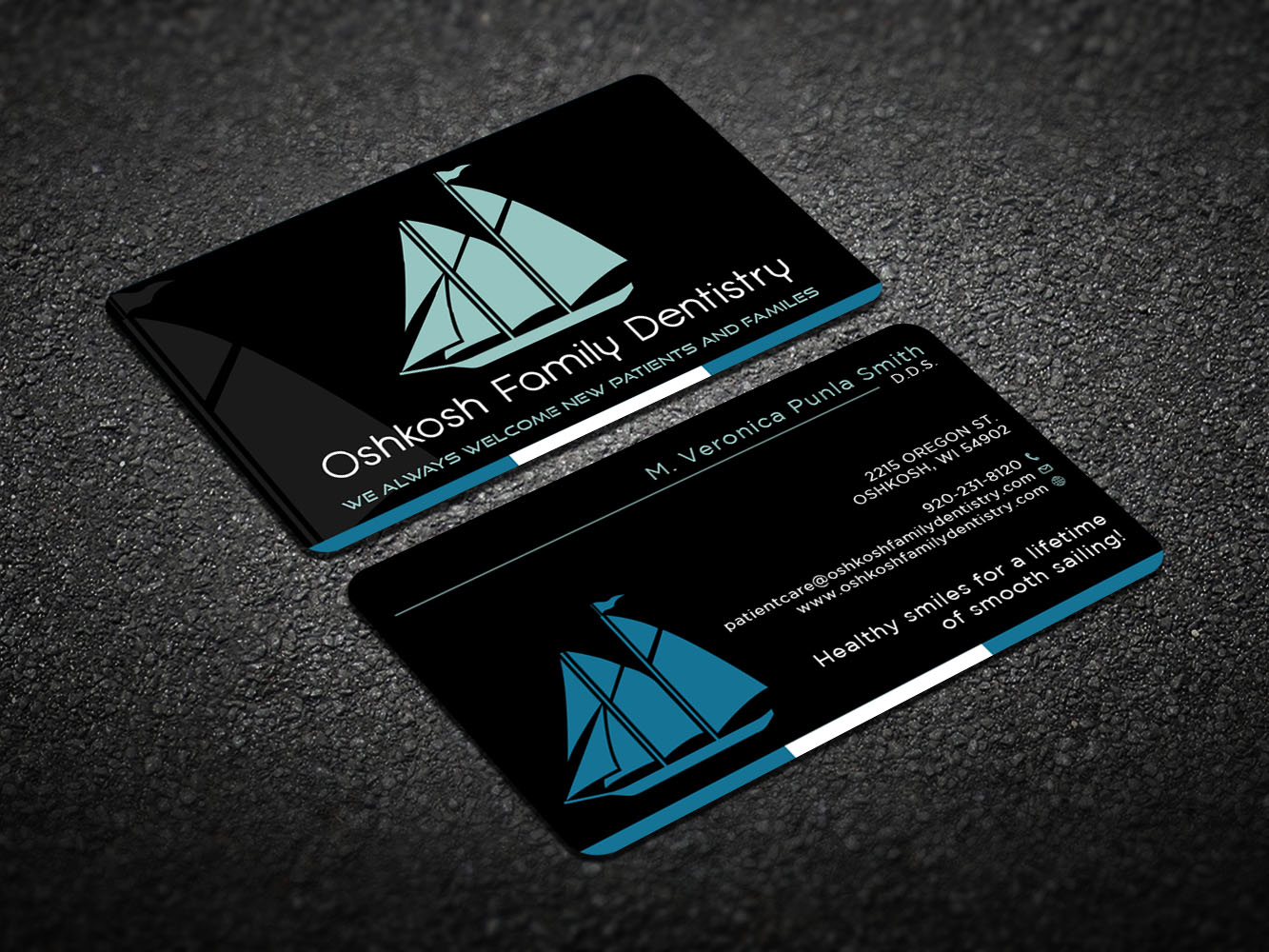 Business Card Design by Verified artistry (Design garden) for Oshkosh Family Dentistry | Design #11163068