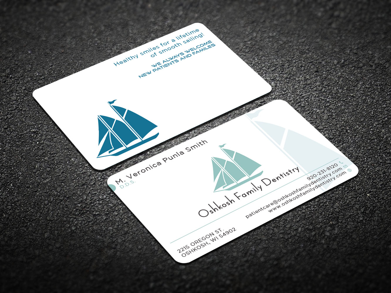 Business Card Design by Verified artistry (Design garden) for Oshkosh Family Dentistry | Design #11163069