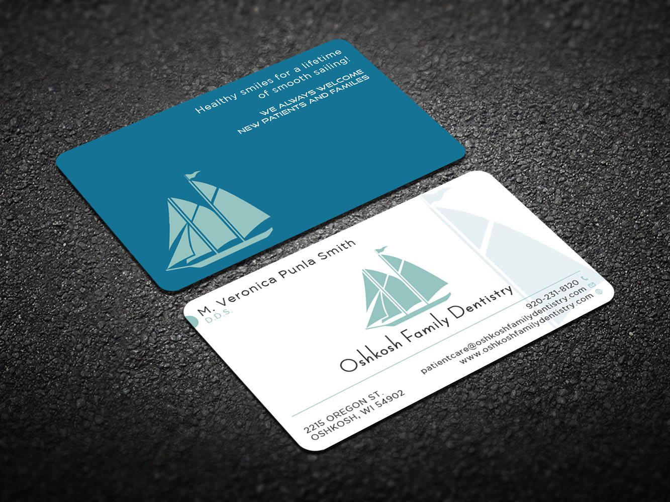 Business Card Design by Verified artistry (Design garden) for Oshkosh Family Dentistry | Design #11163070