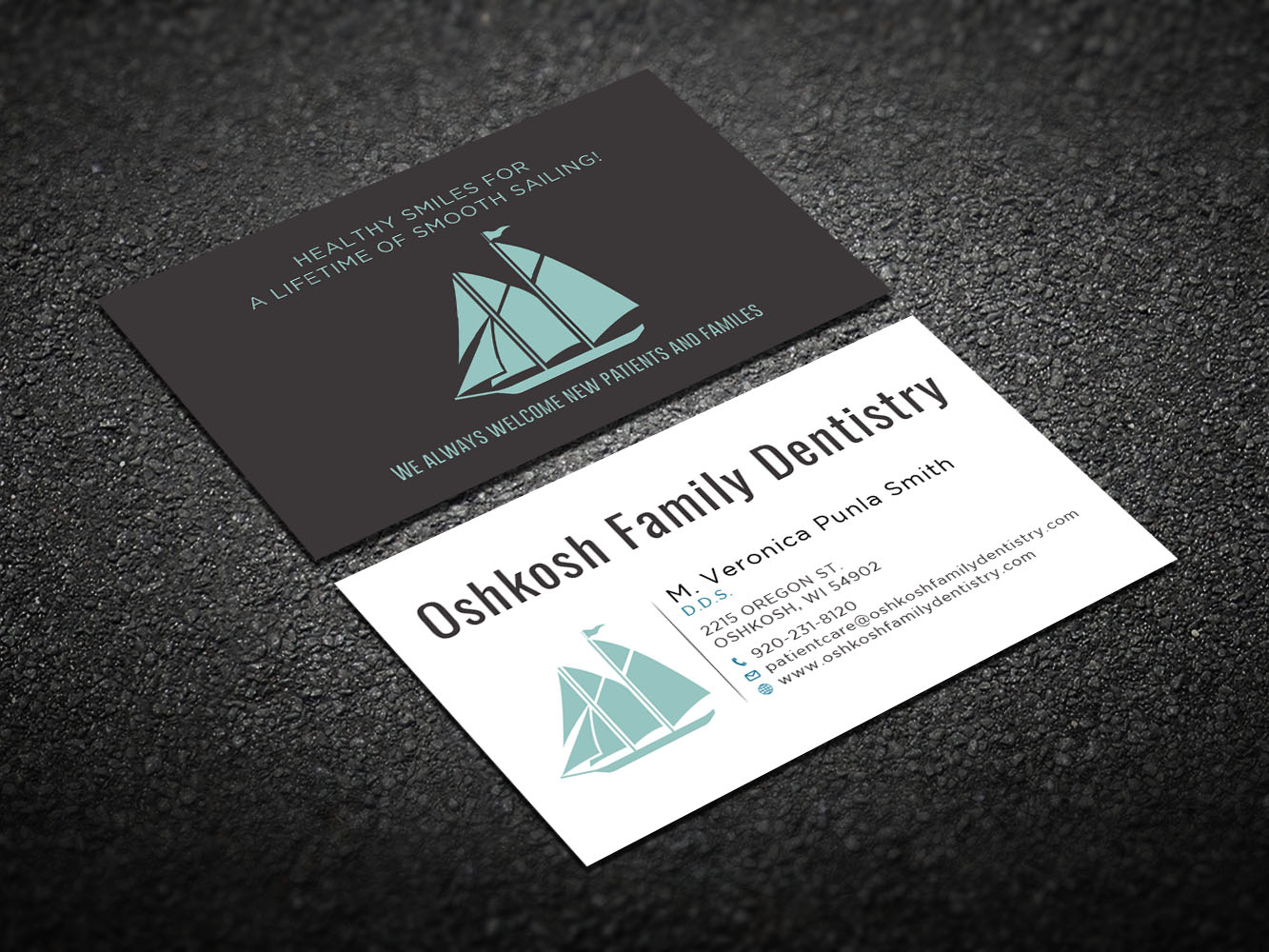 Business Card Design by Verified artistry (Design garden) for Oshkosh Family Dentistry | Design #11163076