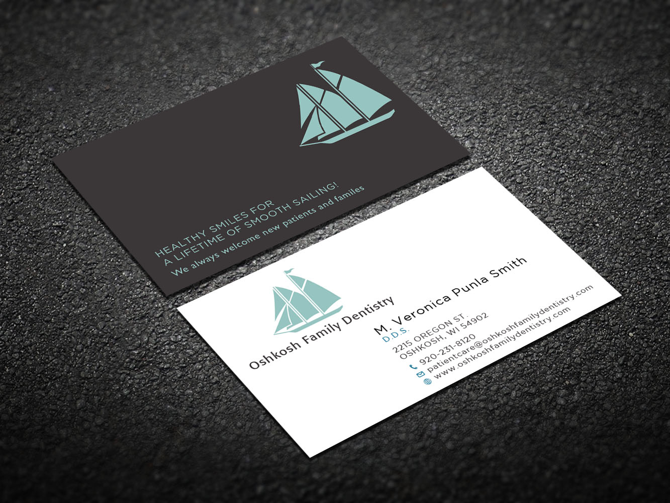 Business Card Design by Verified artistry (Design garden) for Oshkosh Family Dentistry | Design #11163079