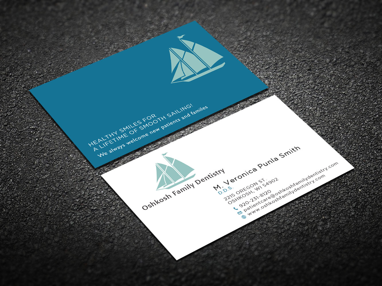 Business Card Design by Verified artistry (Design garden) for Oshkosh Family Dentistry | Design #11163082