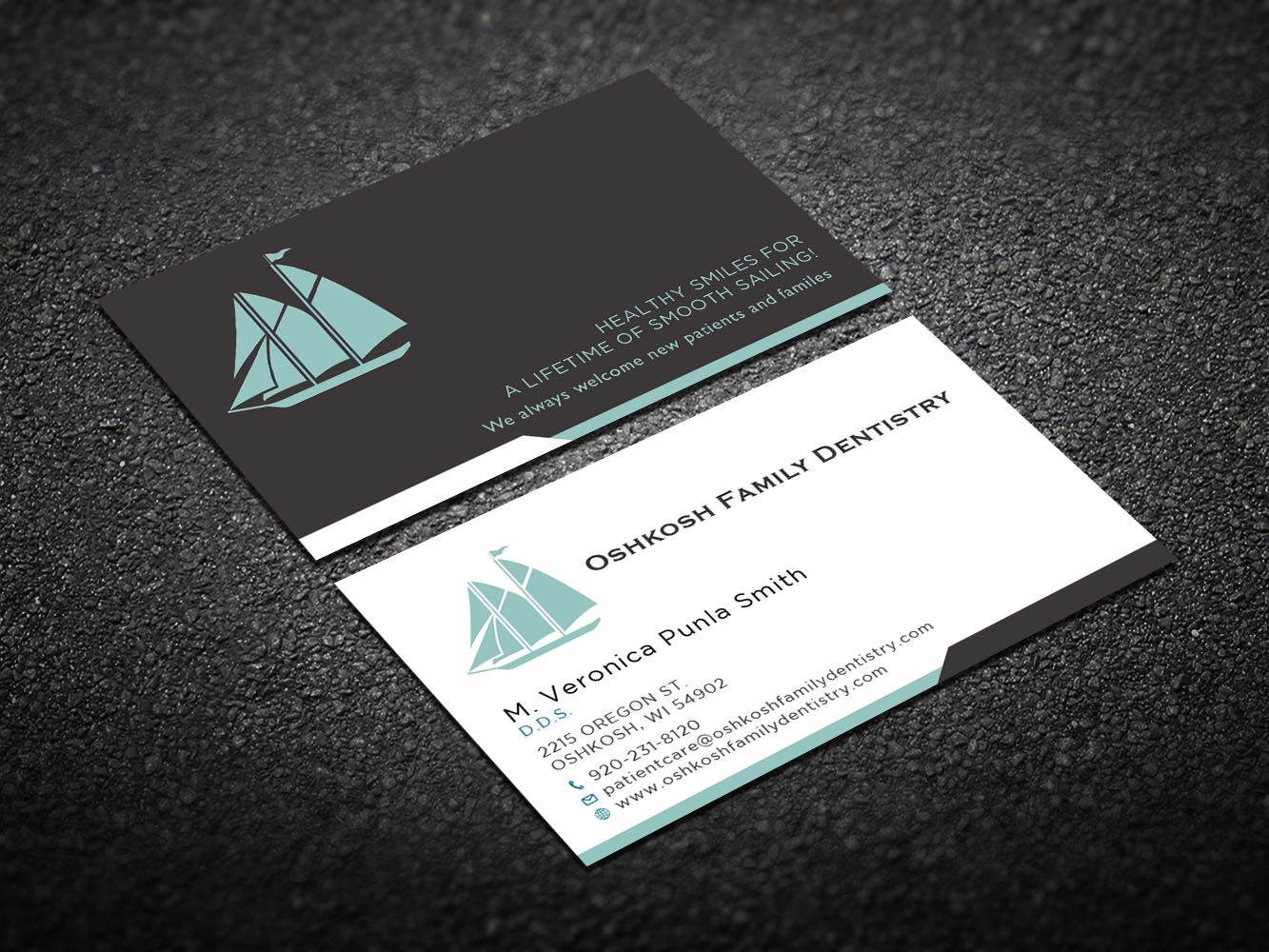 Business Card Design by Verified artistry (Design garden) for Oshkosh Family Dentistry | Design #11163084