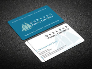 Visitenkarten-Design von Verified artistry (Design garden) für Oshkosh Family Dentistry | Design: #11183746